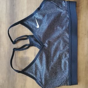 Shimmery Nike sports bra